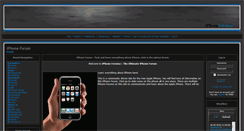 Desktop Screenshot of iphoneforumz.com